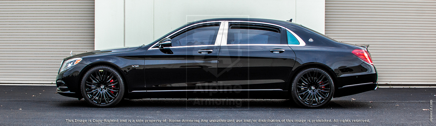 Alpine Armorings Luxury Armored Mercedes-Benz S-Class Sedan
